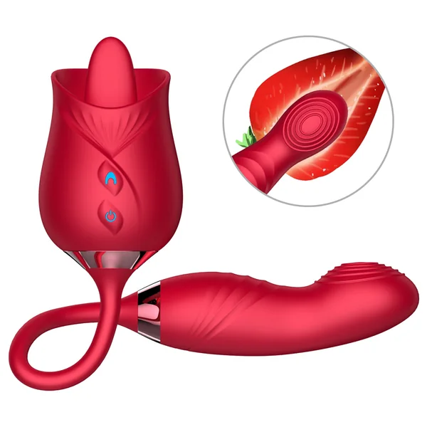 Licking G-Spot Rose Toy