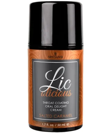 Lic-O-Licious Throat Coating Oral Cream by Sensuva 1.7 fl oz - Salted Caramel