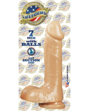 Lifeforms With Balls and Suction Cup 7 Inch - White