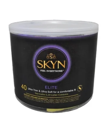 Lifestyles Skyn Elite 40 Condoms Bowl