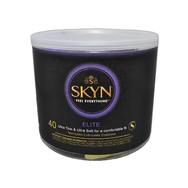 Lifestyles Skyn Elite 40 Condoms Bowl