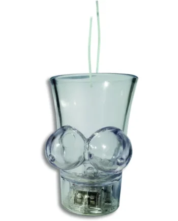 LIGHT UP BOOBIE SHOT GLASS W/STRING