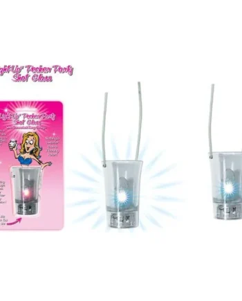 LIGHT UP PECKER PARTY SHOT GLASS