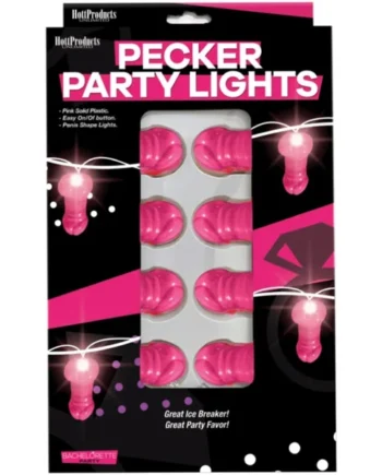 LIGHT UP PINK PECKER STRING PARTY LIGHTS
