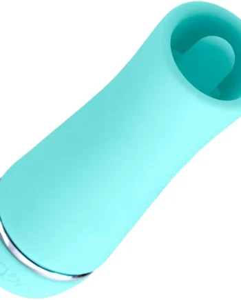 LIKI Rechargeable Silicone Clitoral Flicker Vibrator By VeDO - Tease Me Turquoise