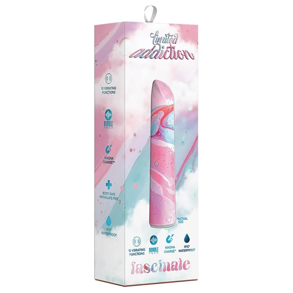 Limited Addiction Fascinate Power Vibe Peach 4-Inch Vibrator