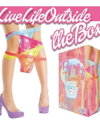 Lingerie Coquette - Underwear - Pop-Up Thong Set 4 Packs