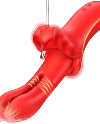 LipLuxe Mouth Clitoral Vibration Thrusting G Spot Vibrator