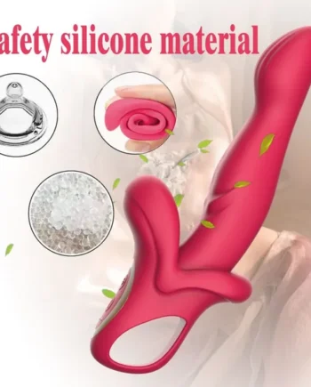 Lip-Shaped G-Spot Vibrator Dildo - Handheld Key to Powerful Vaginal Orgasms Sex Toys for Women