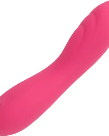Liquid Silicone Pixies Ripple Rechargeable Waterproof Vibrator By CalExotics - Pink