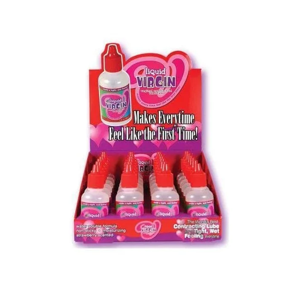 Liquid Virgin Contracting Lubricant 24 Pc Display