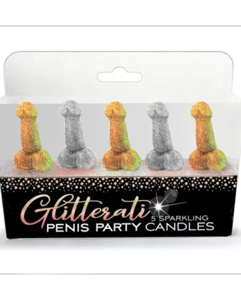 Little Genie – Glitterati Penis Candle Set