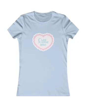 Little One – Baby Blue Femme Fit T-Shirt
