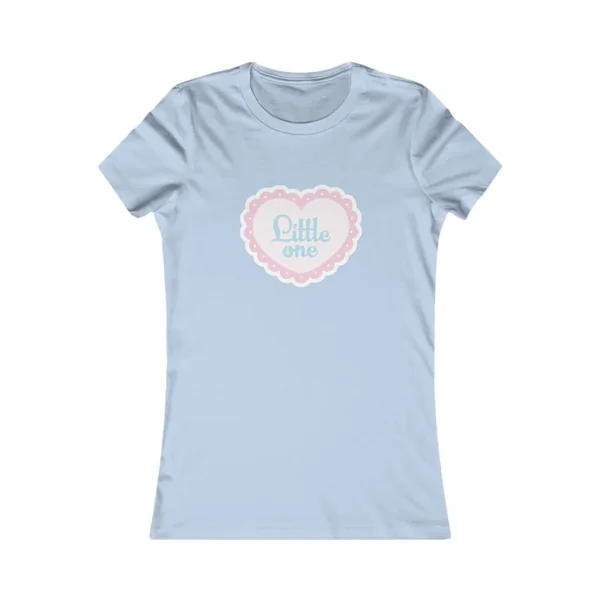 Little One – Baby Blue Femme Fit T-Shirt