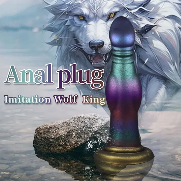 Localized Swelling Fantasy Dog Blowjob Butt Plug – G-Spot Stimulation Sex Toys for Women