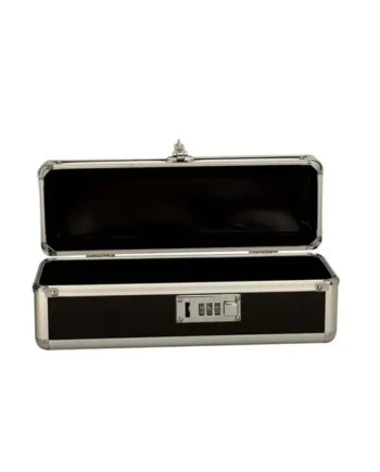 Lockable Vibrator Case – Medium – Black