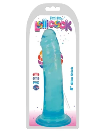 Lollicock 8″ Slim Stick – Berry Ice