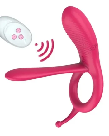 Long Tongue Cock Sleeve Ring Vibrator – 10 Frequencies