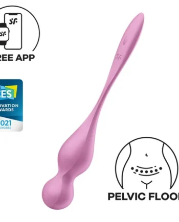Love Birds 1 Kegel Balls with APP Pink