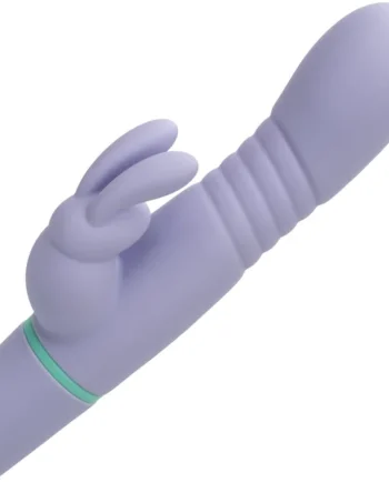 Love Bunny Thrusting Bunny Rechargeable Silicone Rabbit Style Vibrator