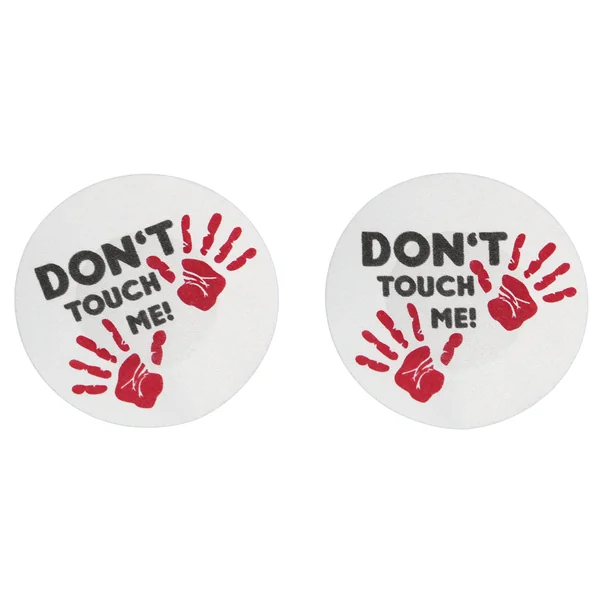 Love in Leather Don't Touch Me Nipple Pasties