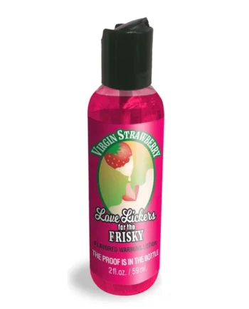 Love Lickers Massage Oil - Virgin Strawberry - 1.76 Fl. Oz.