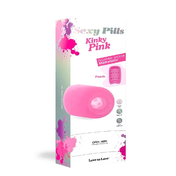 Love To Love Sexy Pills Mini Masturbator Kinky Pink