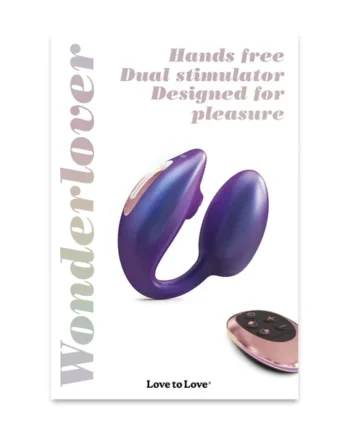Love to Love Wonderlover Dual Stimulator – Iridescent Night