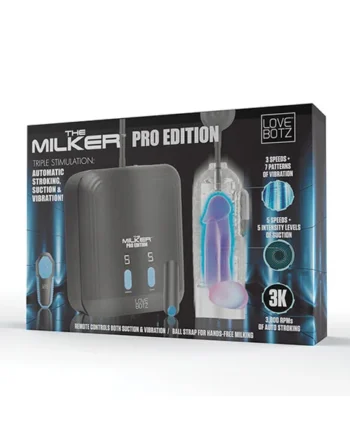 Lovebotz The Milker Pro Edition - Clear