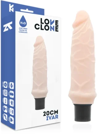 Loveclone ivar sex toy women dildo realistic vibrator self lubrication natural 20cm