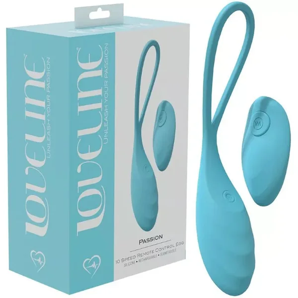 Loveline Passion Remote Vibrating Egg by Shots