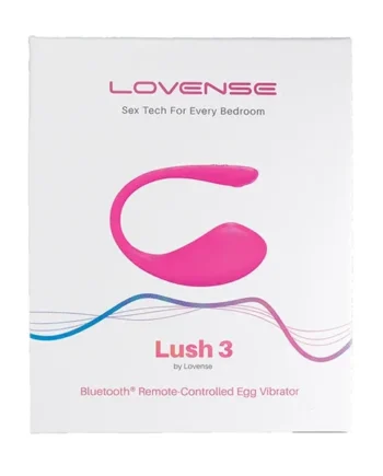 Lovense Lush 3.0 Sound Activated Camming Vibrator – Pink