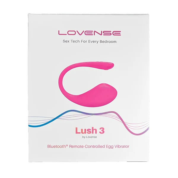 Lovense Lush 3.0 Sound Activated Camming Vibrator - Pink