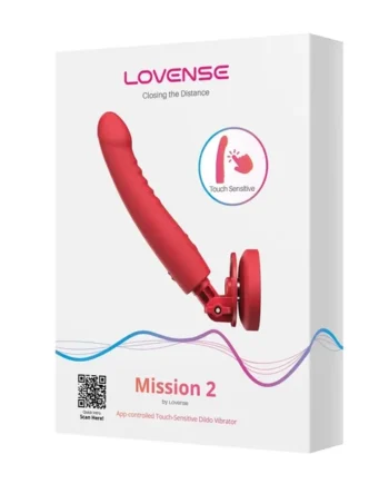 Lovense Mission 2 Touch-Sensitive Tech – Red