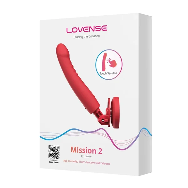 Lovense Mission 2 Touch-Sensitive Tech – Red