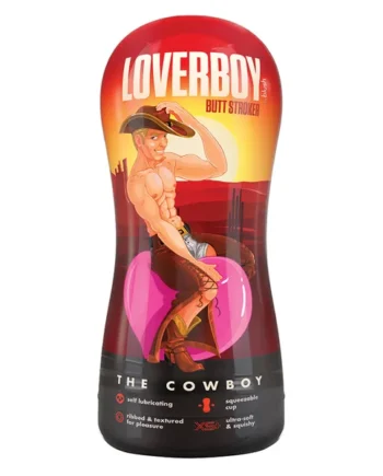 Loverboy Cowboy Self Lubricating Realistic Beige Masturbator / Stroker