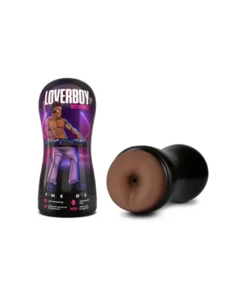 Loverboy The DJ Self-Lubricating Anal Stroker, Brown