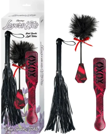LOVERS KITS WHIP TICKLE & PADDLE