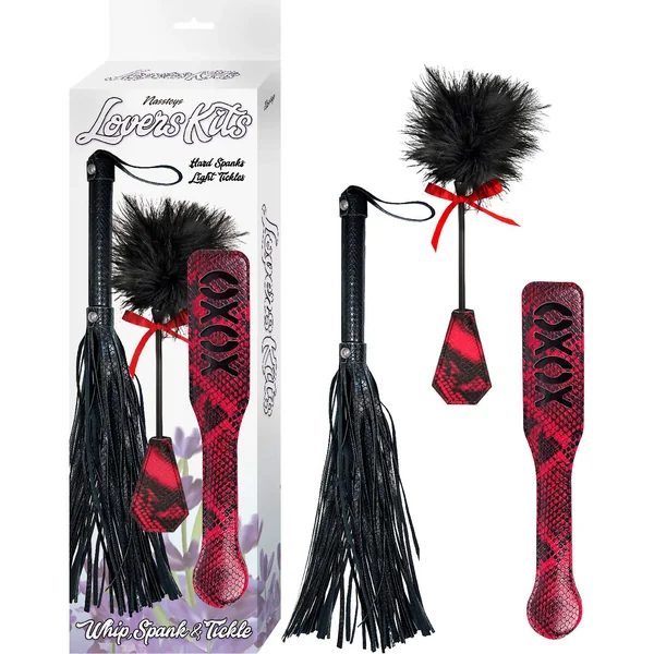 LOVERS KITS WHIP TICKLE & PADDLE