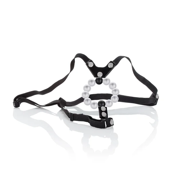 Lover's Thong With Pleasure Pearls