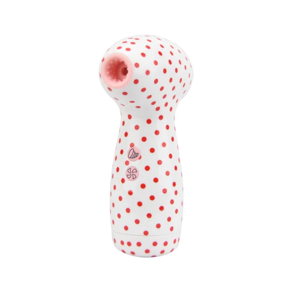 Loving Joy 2 in 1 Suction Vibrator Polka Dot