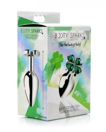 Lucky Clover Gem Anal Plug - Small