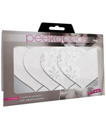 Luminous Hearts – White Pack of 2