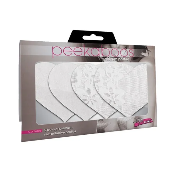 Luminous Hearts – White Pack of 2