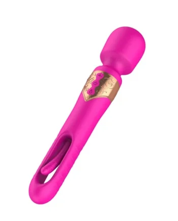 Lurevibe - 3 In 1 Hollow Slapping Wand Vibrator