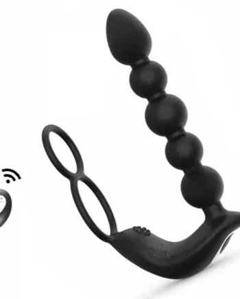 Lurevibe - Butt Plug Anal Penis Ring Rechargeable Prostate Massager