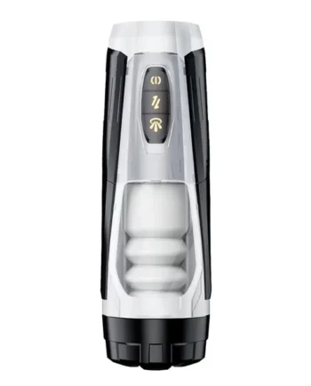 Lurevibe - Mecha Warrior Fully Automatic Aircraft Cup Male Telescopic Sucking