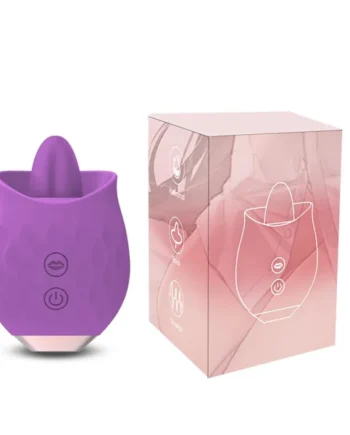 Lurevibe - Rose Toy Vibrator For Wome Clitoral Tongue Licking Vibrator