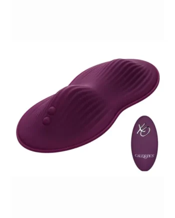 Lust Dual Rider Rechargeable Silicone Massager with Remote Control – Purple