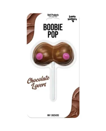 Lusty Lickers Boobie Pop – Chocolate